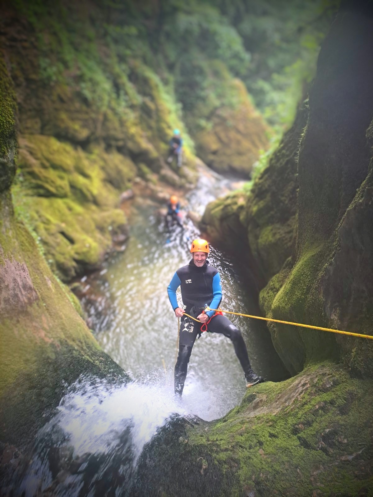 Canyon du Flumen - Canyoning - eau dans le Jura - Un canyon impressionnant et sportif avec de nombreux rappels
