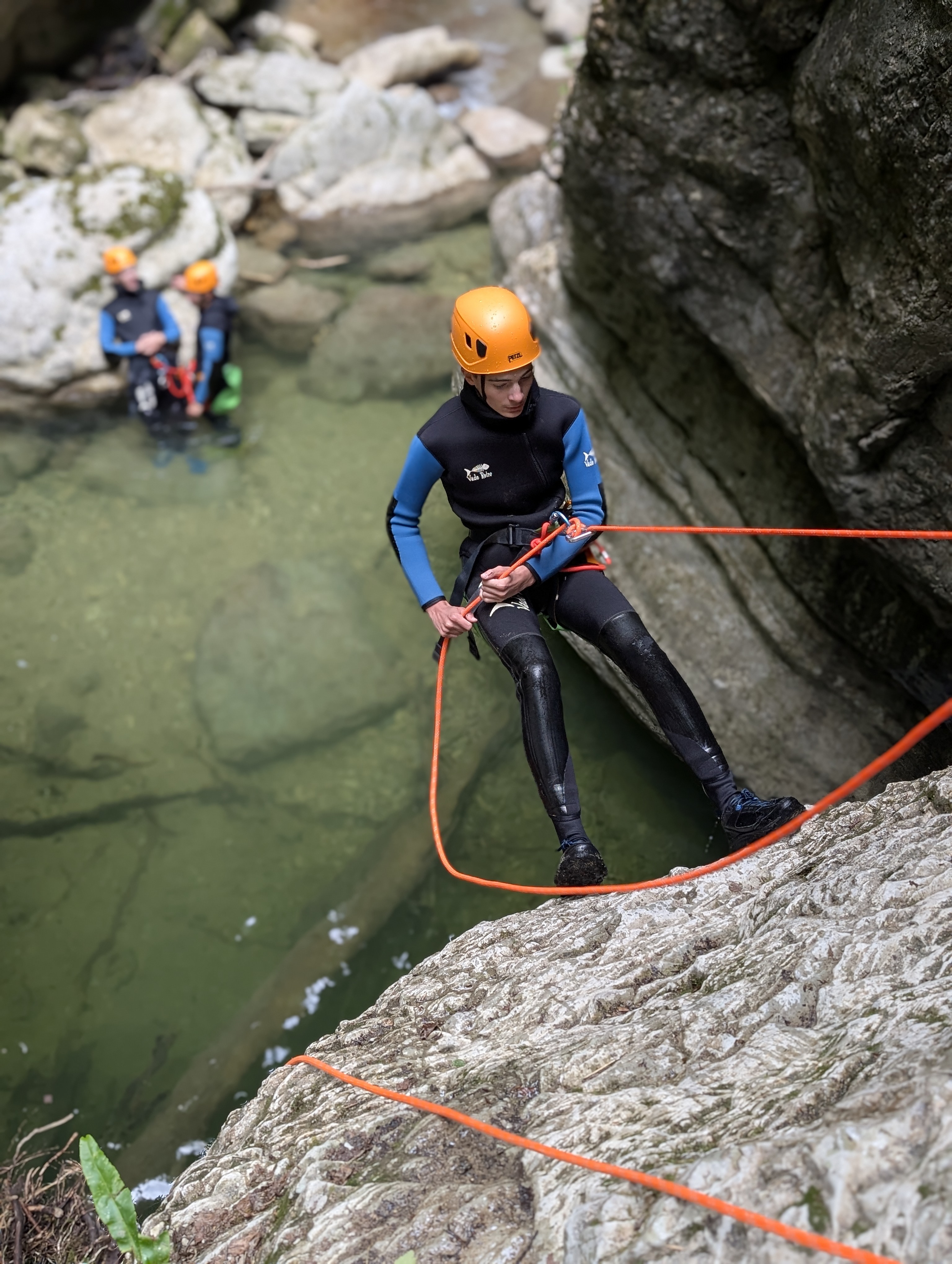 Canyoning sportif coiserette integral - Activité Jura - Une demi journée pour les sportifs avec l'enchaînement du...