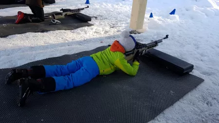 Stage Biathlon enfants (8-12 ans) - Activité Jura - Stages d'une semaine avec 5 cours de 2H, pour découvrir et se...