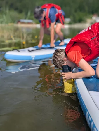Mystér'O paddle - Activité Jura - Chasse au trésor , épreuves et résolution d'énigmes en stand up...