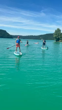 Découverte Paddle lac de Vouglans - Activité Jura - Une balade initiatique pour découvrir de belles criques sauvages...