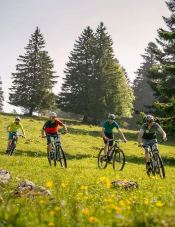Rando VTT alpages suisses  - Activité Jura - Parcourez les beaux alpages du Jura Suisse
