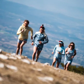 Trail running dans les montagnes du Jura