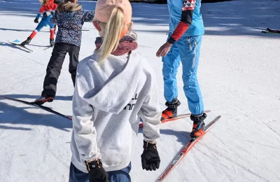 Cours de ski de fond en famille - Station des Rousses - Activité Jura - Un cours de ski  pour profiter ensemble et en...