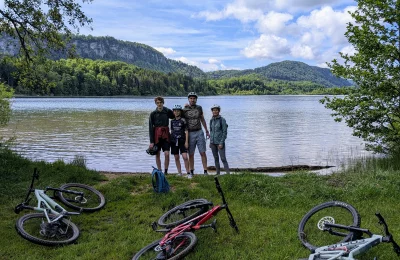 Lacs &amp; Cascades du Jura en VTT - Activité Jura - Découvrir le pays des Lacs en VTT, des couleurs émeraude au fil...