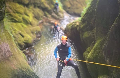 Canyon du Flumen - Canyoning - Activité Jura - Un canyon impressionnant et sportif avec de nombreux rappels