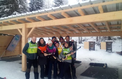 SEMINAIRE : Challenge Ludique sur neige ou hors neige - Activité Jura - Des équipes s'affrontent dans la bonne...