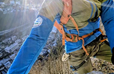 Via ferrata hivernale  - Activité Jura - Une belle expérience verticale en hiver