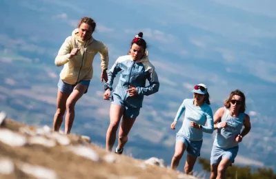 Trail running dans les montagnes du Jura